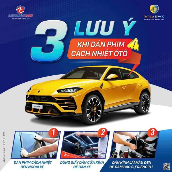 ❌3 LƯU Ý VỚI KHÁCH HÀNG KHI SỬ DỤNG PHIM CÁCH NHIỆT!