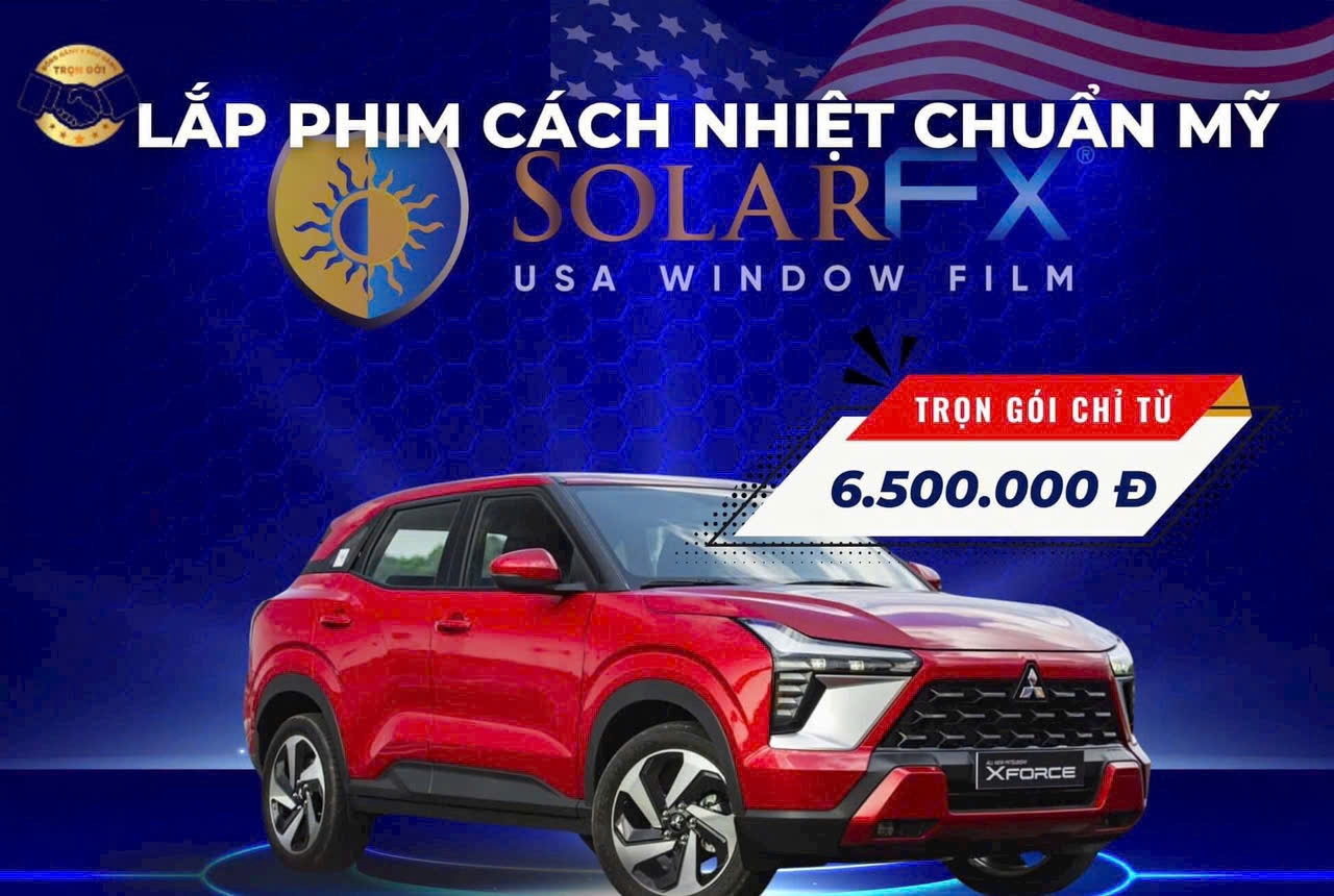 NÂNG CẤP XE HƠI CỦA BẠN VỚI PHIM CÁCH NHIỆT GỐM THÔNG MINH SOLARFX – CHỈ 6.500.000Đ!