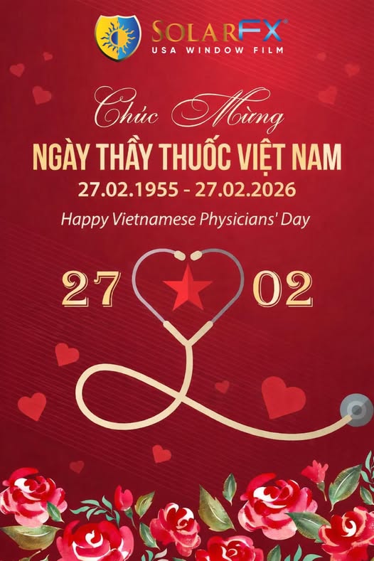 Chúc Mừng Ngày Thầy Thuốc Việt Nam 27/02 Cùng SolarFX