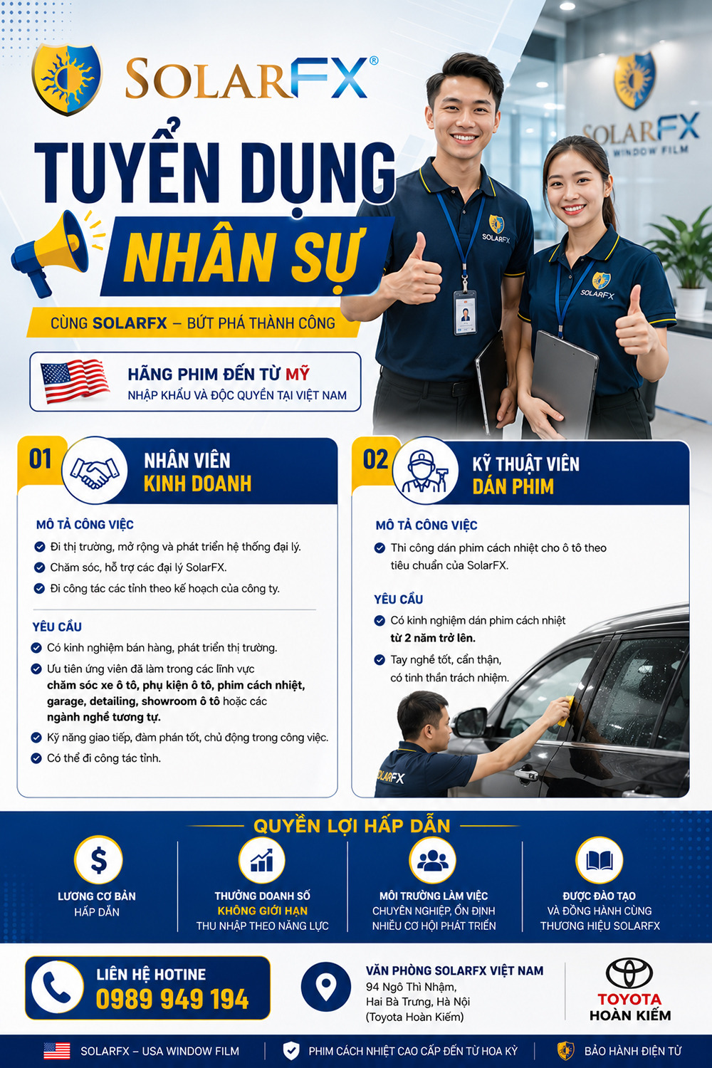 THÔNG TIN TUYỂN DỤNG!